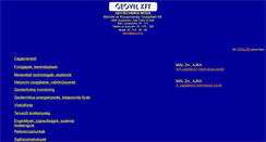 Desktop Screenshot of geovil.hu